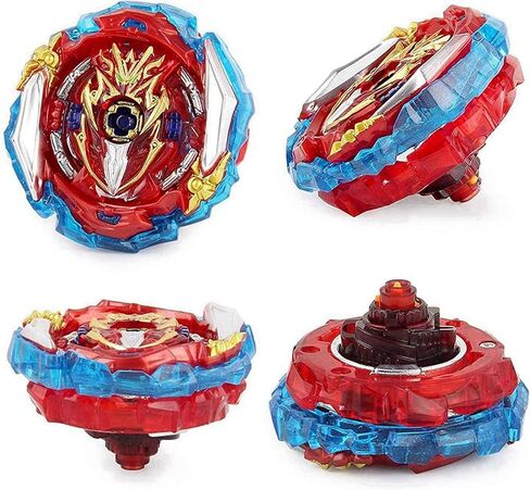 Blade Toy Set Battling Game Toys Sparking Launcher Grip Bey Battling Top Burst B-157 Booster Bigbang Genesis.0.Ym Left and Right Launcher Play Blades Game Toy Set Gifts for Boys Age 4-8-12+ in Saudi Arabia