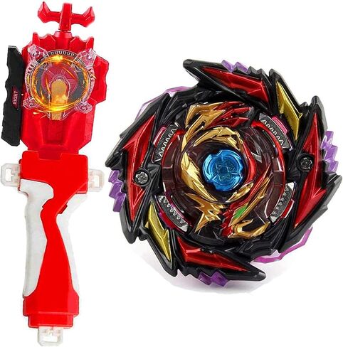 Blade Toy Set Battling Game Toys Sparking Launcher Grip Bey Battling Top Burst B-157 Booster Bigbang Genesis.0.Ym Left and Right Launcher Play Blades Game Toy Set Gifts for Boys Age 4-8-12+ in Saudi Arabia
