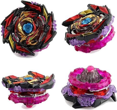 Blade Toy Set Battling Game Toys Sparking Launcher Grip Bey Battling Top Burst B-157 Booster Bigbang Genesis.0.Ym Left and Right Launcher Play Blades Game Toy Set Gifts for Boys Age 4-8-12+ in Saudi Arabia