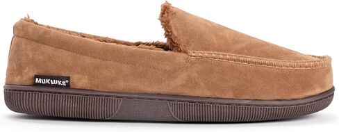 MUK LUKS Men's Faux Suede Moccasin Slipper in Saudi Arabia