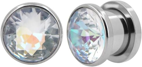 زوج من 00 مقياس شفاف تشيكوسلوفاكيا الشق صالح 316L المسمار الصلب الجراحي صالح الأنفاق المزدوجة المتوهجة FE71 in Kuwait