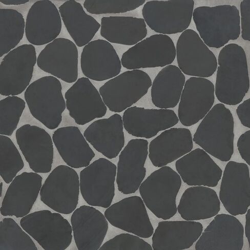 Waterbrook Jumbo Sliced Pebble Mosaic, Grey Mix (11-Pack, 11 SF) in Saudi Arabia