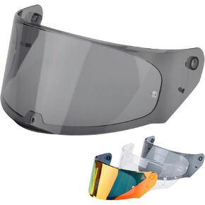 Motorcycle Helmet Visor for Assault/Rapid/Stream, Fit for LS2 FF-353 320 328 800HJC Motorcycle Helmet Outer Face Shield (Clear)