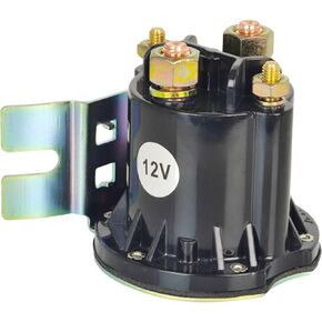 12V 150A 4 Terminal 684-1211-212 Starter Solenoid Motor Relay DC Contactor Snow Plow HYD01633 HYD08831 Compatible with Trombetta 684-1251-212 684-1261-212 684-1211-212-06 Max 800A Switch