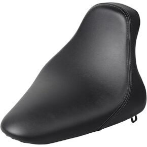 Motorcycle Black Stitching Seat Butt Bucket Driver Rider Solo Seat For Harley Softail FLST FLSTF Fat Boy 2000-2006
