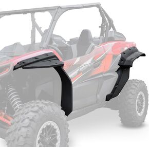 SAUTVS XXL Fender Flares for Kawasaki Teryx KRX 1000, Front Rear Extended Mud Flaps Mud Guards Extension for Kawasaki Teryx KRX 1000 2020-2024 Accessories(Replace #99994-1324)