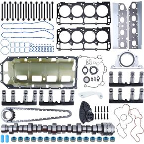 5.7L V8 MDS Lifters Timing Camshaft Gaskets Kit Hemi OHV Compatible with 2009-2015 Dodge Ram 1500 Replace# 53022263AF 53022243AF 53021622BH