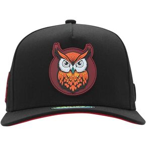 Culiacan Owl Hat - Black Baseball Hats for Men and Women, Mens Snapback Hats, Ball Caps for Men and Women, Black Snapback Hat, Gorra para Hombre y Mujer - Adjustable Size