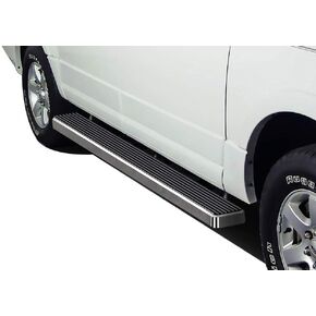 APS Black Running Boards Style Compatible with Ford Expedition 1997-2017 (Exclude EL Model) (Not Fit Funkmaster Flex Edition) (Nerf Bars Side Steps Side Bars)