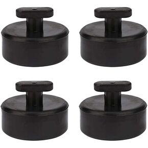 4PCS Lifting Jack Pads Compatible with Corvette, Non-Slip Jack Pucks Floor Jack Stand Adapter, Rubber Jack Point Pad Adapter for C5 C6 C7 C8 Models, Essential Accessory