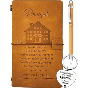 New Principal Gift, Principal Journal Notebook, Principal Keychain, Gift for School Principal, Best Principal Gift for Women, Principal Welcome Gift, Principal Birthday Thanksgiving Christmas Gift
