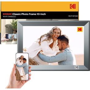 KODAK Digital Picture Frame, 15.6 Inch WiFi Digital Photo Frame 1920x1080 HD IPS Touch Screen, Auto-Rotate, Share Photos and Videos via KODAK App, Christmas for Women