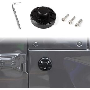 JWWY for Jeep Radio Antenna Base Mount Cover for Jeep Wrangler 2007-2024+JK JKU JL JLU Gladiator JT Exterior Accessories Triangle Black