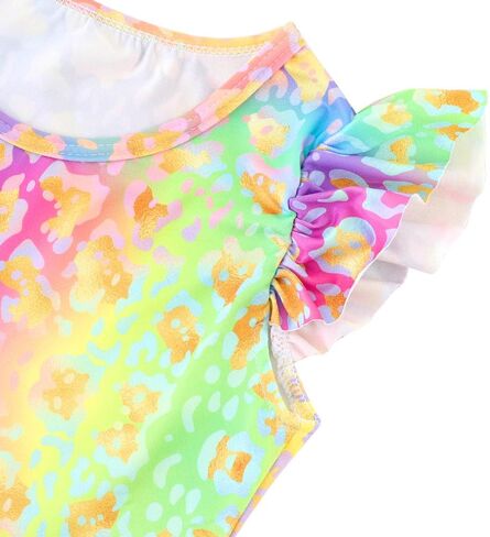Girls Sleeveless Casual Dress Floral Printed Sundress for Home Party Beach Kindergarten Graduation in Kuwait