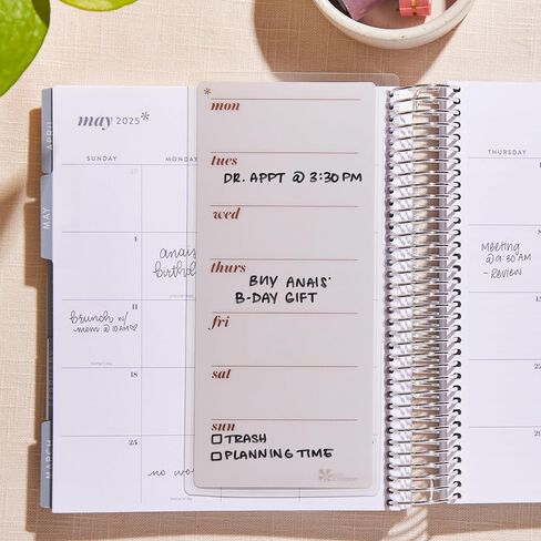 Erin Condren Universal Snap-In To-Do List Dashboard - Evolve | عملية وقابلة لإعادة الاستخدام + تعمل مع أقلام التحديد المبللة. تتبع الإنتاجية in Saudi Arabia