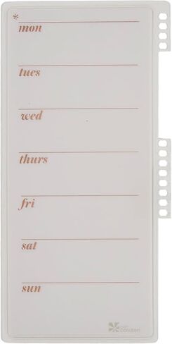 Erin Condren Universal Snap-In To-Do List Dashboard - Evolve | عملية وقابلة لإعادة الاستخدام + تعمل مع أقلام التحديد المبللة. تتبع الإنتاجية in Saudi Arabia