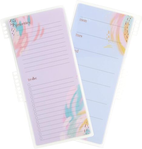 Erin Condren Universal Snap-In To-Do List Dashboard - Evolve | عملية وقابلة لإعادة الاستخدام + تعمل مع أقلام التحديد المبللة. تتبع الإنتاجية in Saudi Arabia