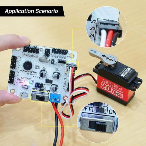 24 Channels PWM Servo Motor Driver Board Module Robot Controller with Over Current Protection with PS2 Handle Control for Robot in Saudi Arabia