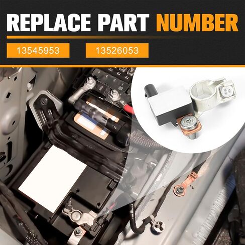 Battery Monitor Sensor Module Fit for Cadillac ATS/CTS, Buick Encore GX/Lacrosse/Regal, for Chevrolet Equinox/Silverado 1500/Trailblazer, GMC Sierra 1500/Terrain, 2018-2023#Replace 13545953 in Saudi Arabia