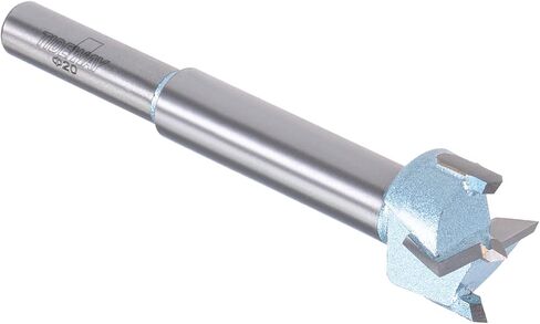 uxcell Forstner Drill Bits 14mm, Tungsten Carbide Wood Hole Saw Auger Opener, Woodworking Hinge Hole Drilling Boring Bit Cutter (Blue, Silver Tone) in Saudi Arabia