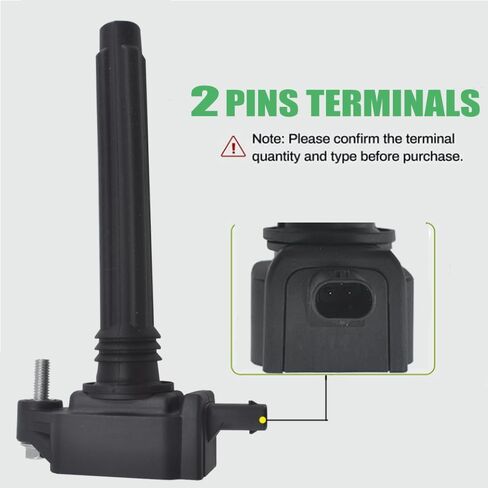 ملف الإشعال إيريديوم شمعات الإشعال مجموعة من 6 قطع UF648 C1791 يناسب 2011 2012 2013 2014 2015 2016 2017 2018 2019 2020 دورانجو جراند كارافان رحلة تشالنجر تشارجر كرايسلر 300 3.6 لتر in Kuwait