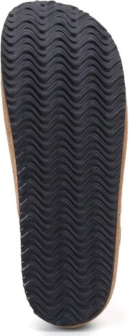 Torotto Womens Clogs Cork Footbed Suede Slippers Arch Support Potato Shoes with Adjustable Buckle in Saudi Arabia