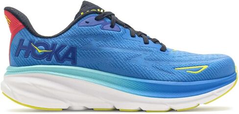 HOKA ONE ONE Mens Clifton 9 Textile Virtual Blue Cerise Trainers 12 US in Kuwait