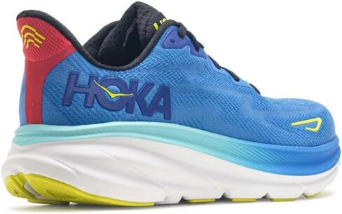 HOKA ONE ONE Mens Clifton 9 Textile Virtual Blue Cerise Trainers 12 US in Kuwait