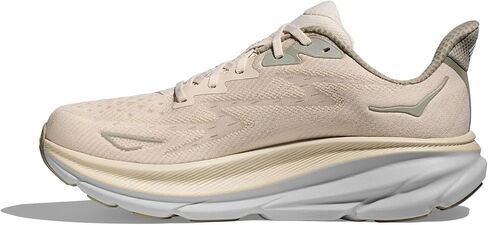 حذاء رياضي رجالي من Hoka Clifton 9، حليب الشوفان/الشعير، 11 in Saudi Arabia