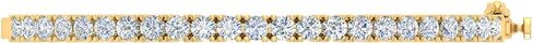 2 1/5 Carat Diamond Womens Bangle Bracelet in 10K Gold in Saudi Arabia
