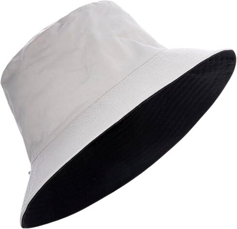 Oversize Bucket Hat XXL Sun Hat Big Heads Adjustable Sunhat Plus 24.8 inches-25.1inches (63-64 cm) in Saudi Arabia