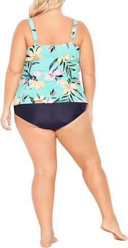AVENUE Women's Plus Size Swim Brief Hi Waist in Saudi Arabia