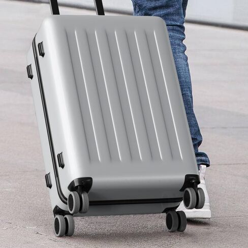 TUCANA Silicone Luggage Wheel Covers for Suitcases or Office Chair Caster, Elastic, Mute and Shockproof (Black) in Saudi Arabia