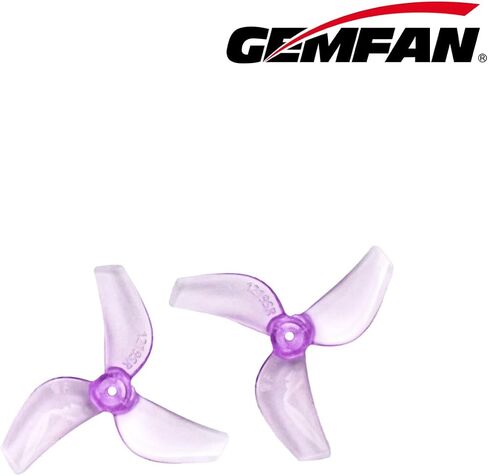 Gemfan 31mm Props 1219S 3-Blade PC Propeller Micro Whoop Drone Props for 0702-29000KV Brushless Motor 16pcs 8CW 8CCW (1.0 Shaft) in Saudi Arabia