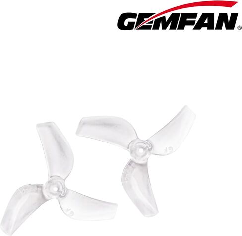 Gemfan 31mm Props 1219S 3-Blade PC Propeller Micro Whoop Drone Props for 0702-29000KV Brushless Motor 16pcs 8CW 8CCW (1.0 Shaft) in Saudi Arabia