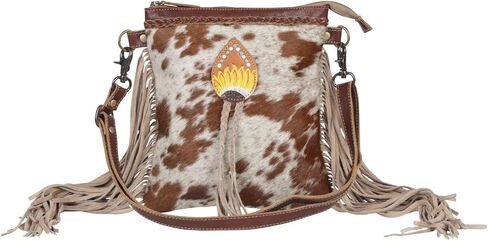 Myra Bag Eunoia Leather & Hairon Bag S-4379 in Kuwait