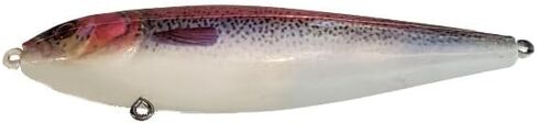 6.5" Wood Boog Top Water Lure Bass Musky Striper Fishing Bomber Wooden Topwater Popper Plopper Kit for Freshwater or Saltwater in Kuwait