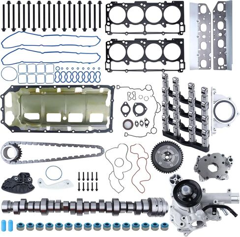 5.7L V8 MDS Lifters Timing Camshaft Gaskets Kit Hemi OHV Compatible with 2009-2015 Dodge Ram 1500 Replace# 53022263AF 53022243AF 53021622BH in Kuwait