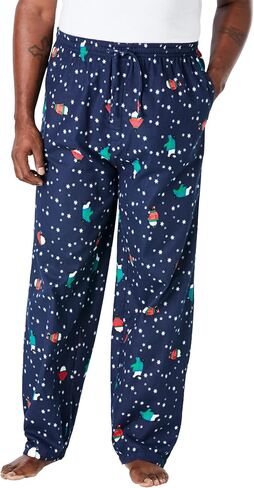 KingSize Men's Big & Tall Novelty Print Flannel Pajama Pants in Saudi Arabia