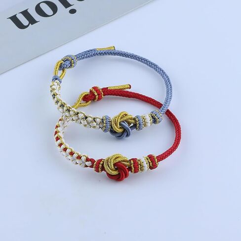 For Granddaughter Bracelets - A Link That Can Never Be Undone Peach Knot Bracelet Granddaughter Bracelet from Grandma Adjustable Braided Bracelet Forever Brave Strong Bracelet Infinity Heart Bracelet for Granddaughter in Kuwait