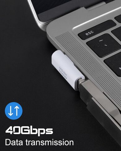 140W USB C Adapter, 40Gbps USB C Female to Female Coupler, USB Type C Connector Extender for Smartphone, MacBook, Laptop, etc. (4 Pack) in Saudi Arabia