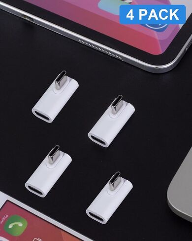 140W USB C Adapter, 40Gbps USB C Female to Female Coupler, USB Type C Connector Extender for Smartphone, MacBook, Laptop, etc. (4 Pack) in Saudi Arabia