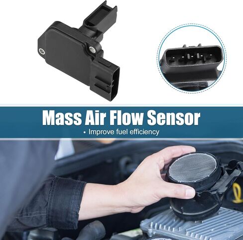 uxcell 1pcs Car Mass Air Flow Sensor Replacement Black for Toyota Tacoma 1997-2000 No.22250-0C010 in Saudi Arabia