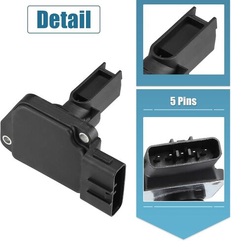 uxcell 1pcs Car Mass Air Flow Sensor Replacement Black for Toyota Tacoma 1997-2000 No.22250-0C010 in Saudi Arabia