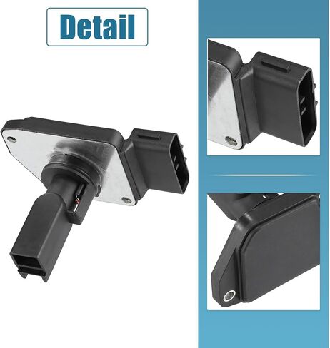 uxcell 1pcs Car Mass Air Flow Sensor Replacement Black for Toyota Tacoma 1997-2000 No.22250-0C010 in Saudi Arabia