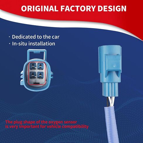 234-4305 Oxygen O2 Sensor Downstream Heated Air Fuel Ratio Compatible with Toyota Corolla Matrix 2009-2013 Pontiac Vibe 2009-2010 1.8L Replace 25024188 8946512840 in Saudi Arabia