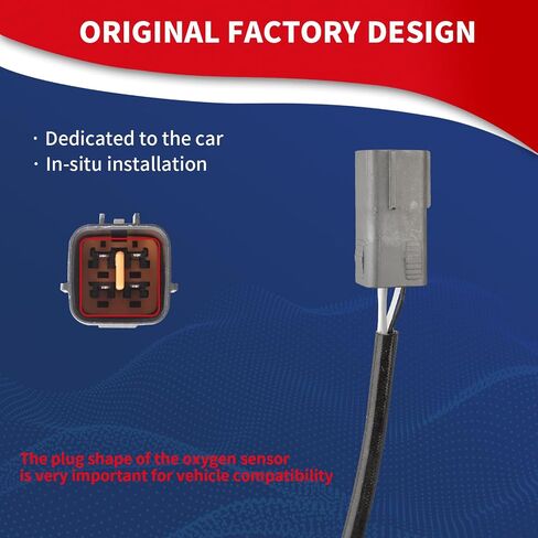 234-4305 Oxygen O2 Sensor Downstream Heated Air Fuel Ratio Compatible with Toyota Corolla Matrix 2009-2013 Pontiac Vibe 2009-2010 1.8L Replace 25024188 8946512840 in Saudi Arabia