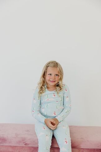 Copper Pearl Two Piece Long Sleeve Toddler Pajamas PJ Sets for Boys and Girls - Adorable Pattern Pajamas, Breathable Fabric to Keep Cool While Sleeping, Sizes 12 Months to 5T - A Christmas Story in Saudi Arabia