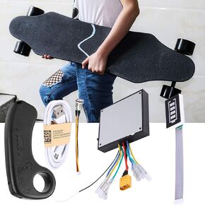 Pwshymi Motor Skateboard Speed Controller, 36v Electric Speed Controller Dual Motor Esc Set for Electric Skateboard Esc DIY Electric Motor Electric Skateboard Battery Controller Kit