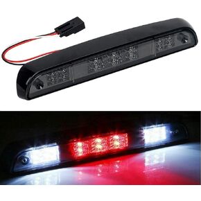 High Mount LED Rear 3rd Third Brake Light Cargo Stop Lamp Tail Lamp Smoked Lens Compatible with Ford F150 1994-1996,F250 F350 1994-1997,BRONCO 1992-1996（1PCS）